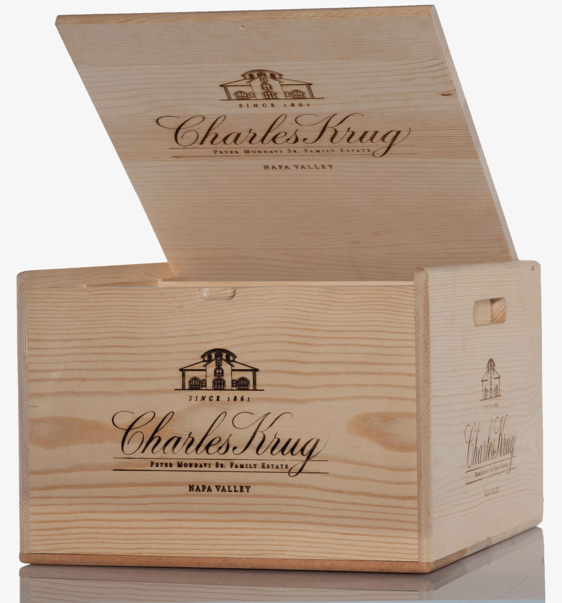 Charles king wine crate.